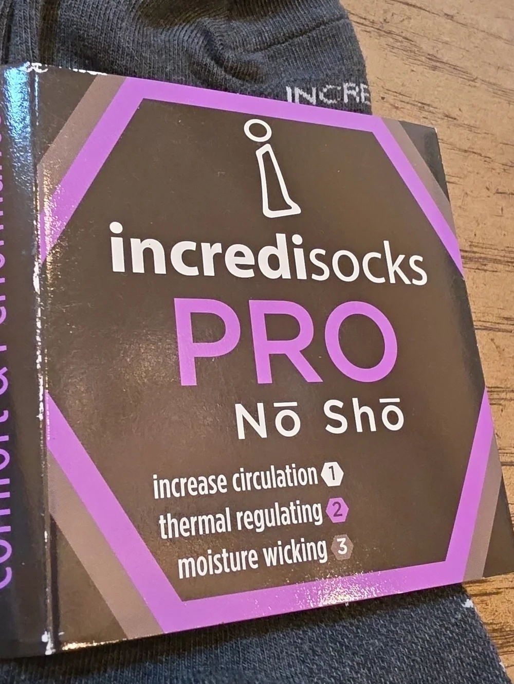 Incredisocks Pro No Show Size S NWT